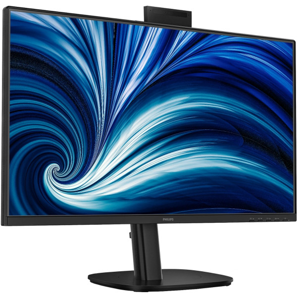 TFT 27" Philips 27B2N3500JH, QHD IPS,120Hz, 2xHDMI, DP, USB-hub, Cam, HAS, Pivot, кол., чорний
