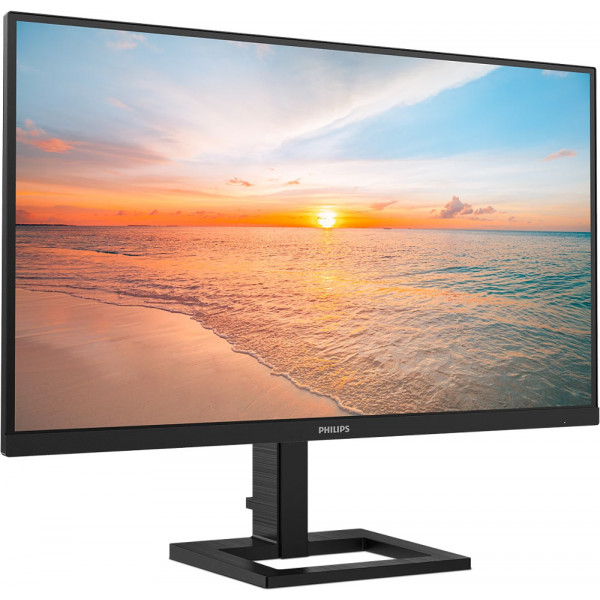 TFT 27" Philips 27E1N1900AE, IPS, 4K UHD, 2xHDMI, USB-C, USB-hub, HAS, колонки, чорний