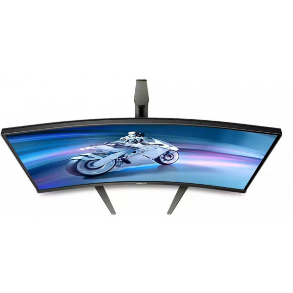 TFT 27" Philips 27M1C5200W, VA, вигнутий, 240Hz, 0,5 ms, 2xHDMI, DP, HAS, сірий