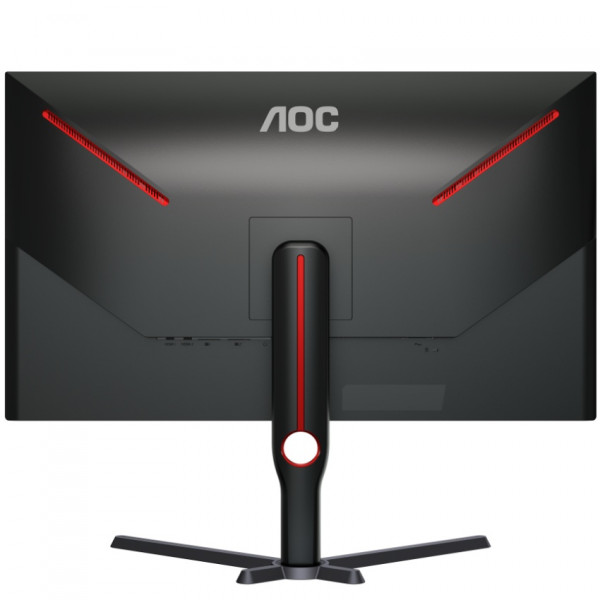TFT 31.5" AOC U32G3X, 4K UHD IPS 144Гц, 1мс, HDMIx2, DPx2, чорний з червоним