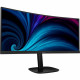TFT 34" Philips 34B2U5600C, WQHD, VA, 120Гц, вигн., 2xHDMI, DP, USB-C, RJ-45, USB-hub, HAS, сіро-ср.