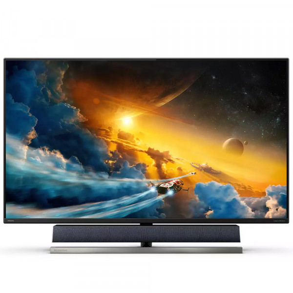 TFT 55" Philips 558M1RY, VA, 4K, DisplayHDR 1000, HDMI 2.0 x 3, DP, USB, колонки, чорний