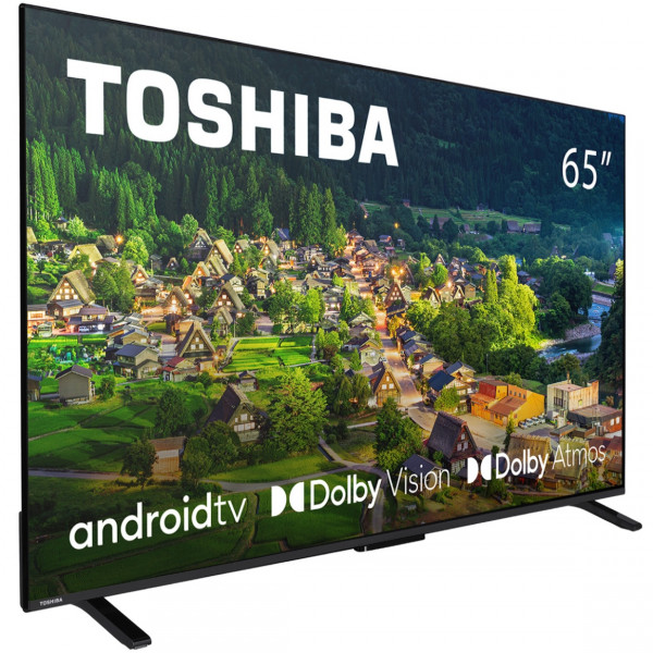 TV 65 Toshiba 65UA2363DG UHD/LED/T2/Android 11/2 x 12W/Dolby Digital/HDMI/Wi-Fi/VESA 400 x 200 M4/Bl