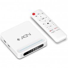 TV Медіаплеєр AGN Media Box Cinema 4/32Gb/Allwinner H618/ Android 14/ WiFi 2.4G+5G/LAN:100M/ BT 5.4