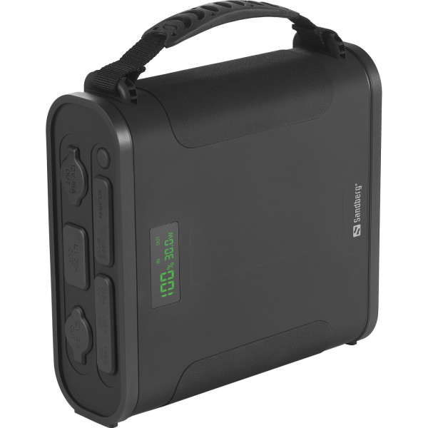 УМБ Sandberg 144000mAh Survivor 460.8 Вт/год, DC12-24В, 2xUSB-C, 2xUSB-A, 2xCar Lighter, MTTP