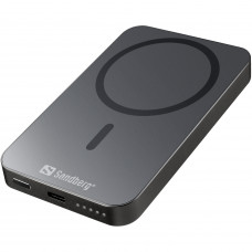 УМБ Sandberg Magnetic Wireless 5000mAh 20W 1USB-C Qi 15W
