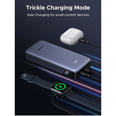 УМБ Ugreen 20000mAh 30W PD/QC, USB-A, 2xUSB-С (PB532) Gray