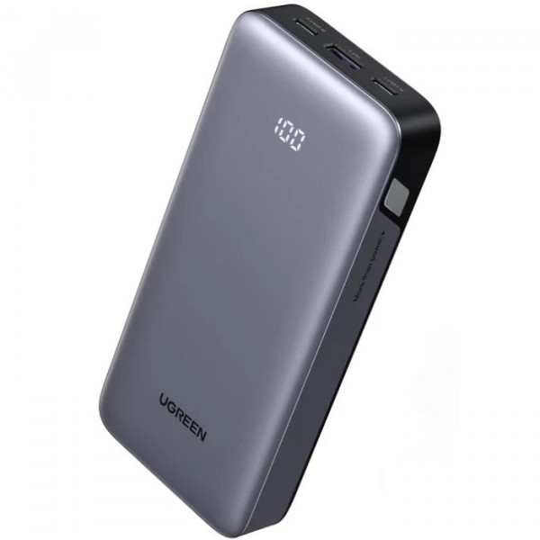 УМБ Ugreen 20000mAh 30W PD/QC, USB-A, 2xUSB-С (PB532) Gray