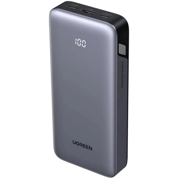 УМБ Ugreen 20000mAh 30W PD/QC, USB-A, 2xUSB-С (PB532) Gray
