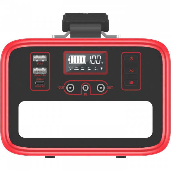 Зарядна станція Energizer 300Вт (307Вт/г) 2xDC, LiFePO4, USB-C PD 60Вт