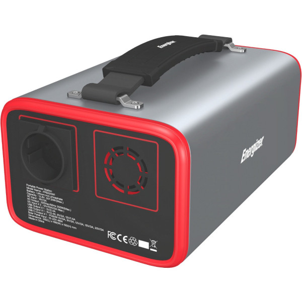 Зарядна станція Energizer 300Вт (307Вт/г) 2xDC, LiFePO4, USB-C PD 60Вт