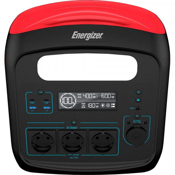 Зарядна станція Energizer 700Вт (960Вт/г) 2xDC, LiFePO4