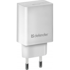 Зарядний пристрій 1xUSB 11W 2.1A UPA-21 білий Defender