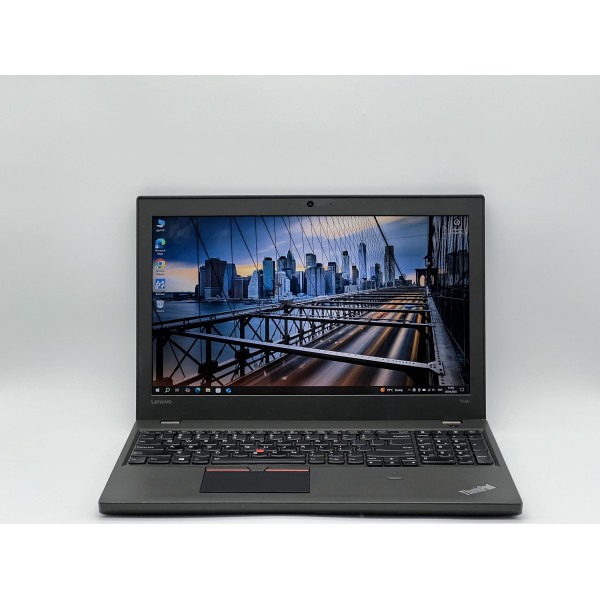 Ноутбук Lenovo ThinkPad T560, i5-6300U, 16 GB, 240 GB, Intel HD Graphics 520, 1920x1080, IPS  БУ
