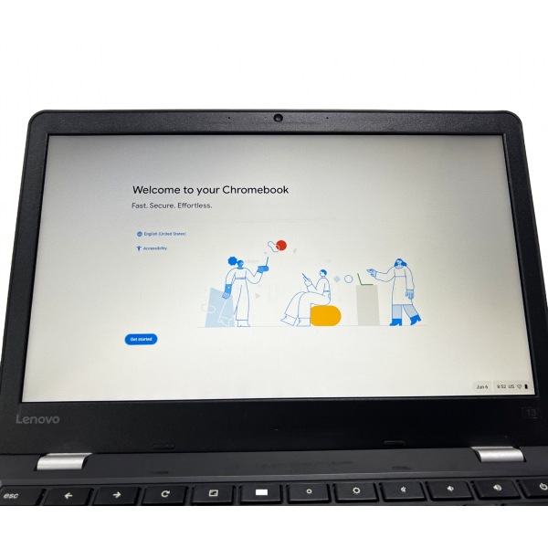 Ноутбук Lenovo Chromebook 13 20GL, i5-6300U, 8 GB, 32 GB, Intel HD Graphics 520, 1536x864, IPS  БУ