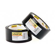 Стрічка клейка пакувальна чорна 45мм 200 SKB-5400266 UNIFIX