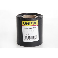 Стретч плівка 100мм, 0,4кг (20мкм) чорна, втулка 100г UNIFIX
