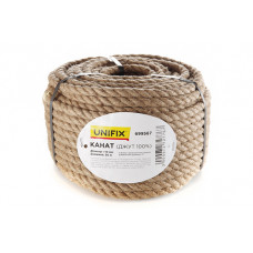 Канат (джут 100%) 16мм 50м UNIFIX