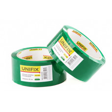 Стрічка клейка пакувальна зелена 45мм 200 SKG-5400266 UNIFIX