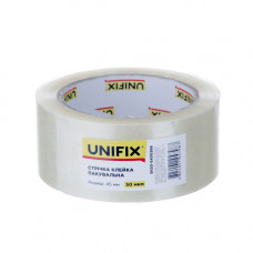 Стрічка клейка пакувальна SK50-5400266 200 45 мм 50мкм UNIFIX