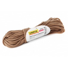 Мотузка в'язана 8мм, 20м ковровка UNIFIX