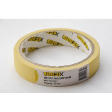 Стрічка клейка малярна 20мм*20м MR-7020261 UNIFIX