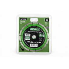 Диск відрізний по бетону 180х2.2х22.22мм (16-18%) Сегмент APRO