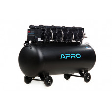 Компресор восьмициліндровий безмасляний OFE-200 8Бар 4х1.5 кВт 950 л/хв 200л (2 крана) APRO