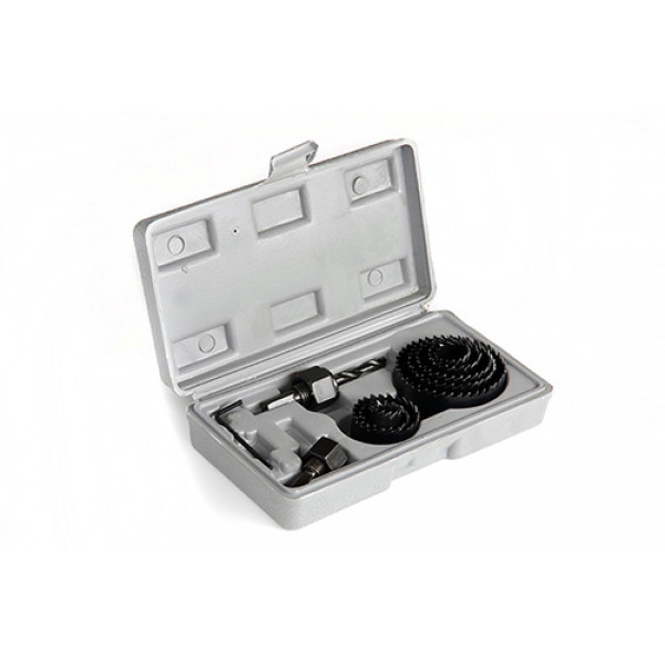 Набір кільцевих пил 11 предметів, глибина 25мм (19/22/29/32/38/44/51/64) APRO