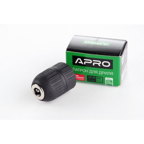 Патрон для дрилі самозажимний 1/2- 20, 2,0-13мм APRO