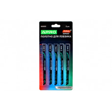 Полотно для лобзика (дерево) 100/75мм 4 мм 6TPI швидкий фігурний T244D APRO