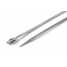 Стяжка кабельна з низьким профілем замку 8x400 сірий (100шт) APRO