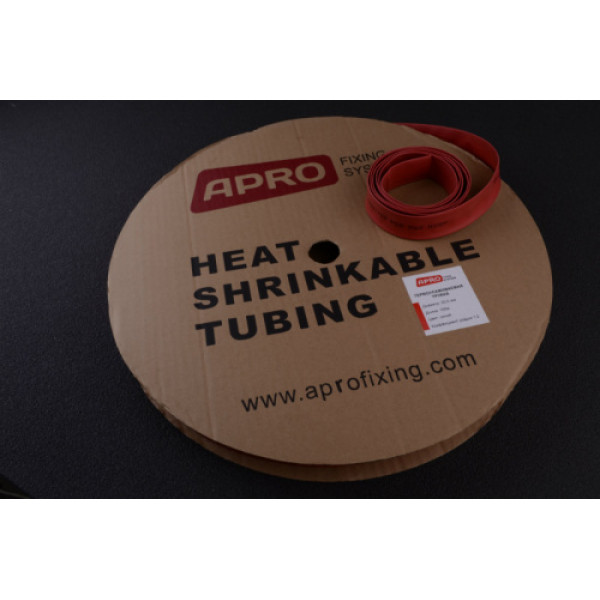 Термозбіжна трубка 1мм червона 200м APRO