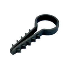 Дюбель-ялинка ?6 для круглих дротів чорний (пач 100шт) APRO