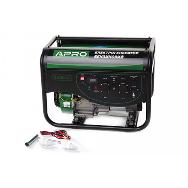 Генератор бензиновий 4-х тактний 2.5/2.8 кВт (ручний запуск) APRO