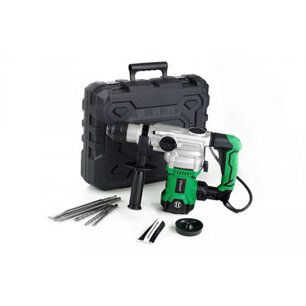 Перфоратор бочковий APRO 7,5 Дж, 1900В, SDS+, 1900 H, кейс