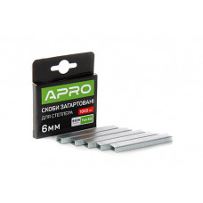 Скоби загартовані 6х11.3х0.7мм 1000шт APRO