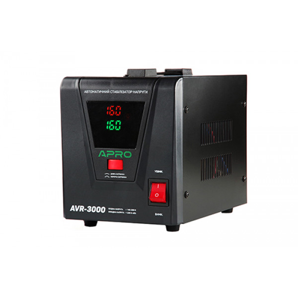 Стабілізатор напруги релейний AVR-3000 APRO