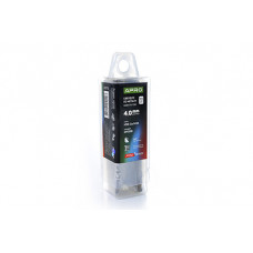 Свердло по металу кобальтове HSS-Co/M35 ?4.0мм (тубус, кратно 10шт) PRO APRO. Ціна за 1шт. Кратно пачці