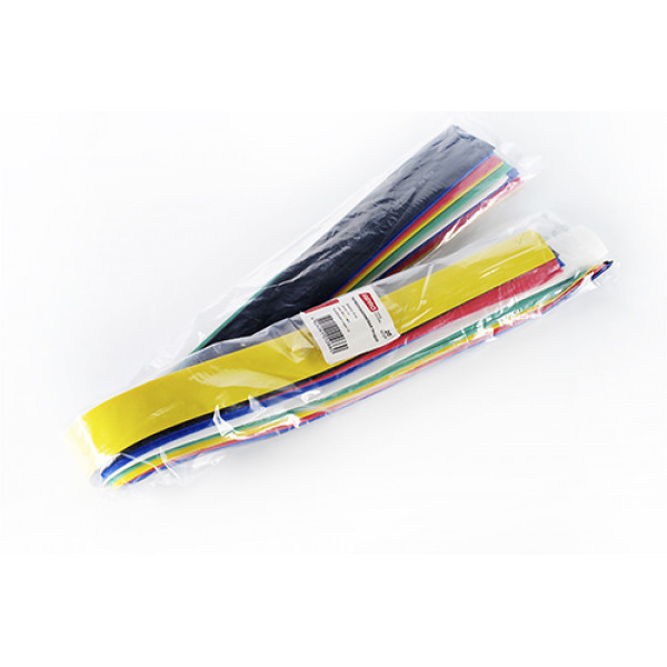 Термозбіжна трубка 30мм набір 6 кольорів (пак. 1м*20шт) APRO