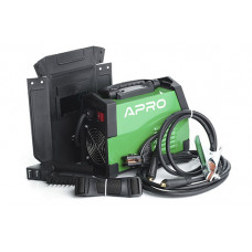 Зварювальний апарат інверторний APRO MMA-140 20-140А ел 4мм 2,5+1.5м + набір кабелів
