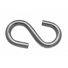 Гак S-подiбний 7мм оц. (пачка, кратно 10шт) APRO. Ціна за 1шт. Кратно пачці