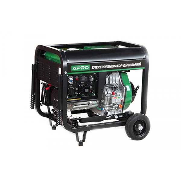 Генератор дизельний 4-х тактний DG-50Е 5.0/5.5кВт (електро запуск) APRO