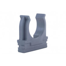 Кліпса для гофри сіра 16мм (пач 100шт) APRO