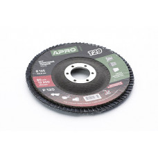 Коло пелюстково-торцеве цирконієве Р120 конус 125мм (Т29) (КПТ) APRO