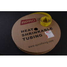 Термозбіжна трубка 20мм жовта 100м APRO