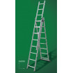 Драбина універсальна 3-секційна алюмінієва 3x8 сходинок APRO