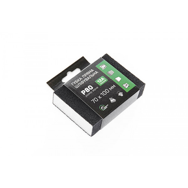 Губка шліфувальна APRO чотирьохстороння пряма P80