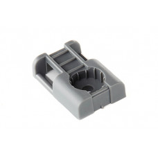 Майданчик під монтажний пістолет 29х20х8мм для кабельної стяжки до 10мм з отвором сіра (пач. 100шт.) APRO