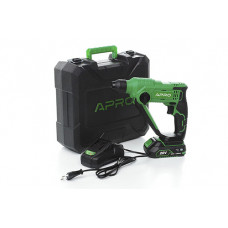 Перфоратор SDS+ APRO 1,5Дж, 2А, 20CH, 1 (АКБ, кейс)